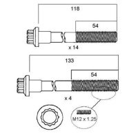 Permaseal Cylinder Head Bolt Set Thumbnail