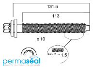 Permaseal Cylinder Head Bolt Set Thumbnail