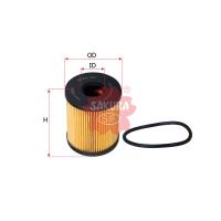Sakura Eco Full Flow Oil Filter - Replaces 16511-85C00 R2708P Thumbnail
