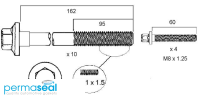 Permaseal Cylinder Head Bolt Set Thumbnail