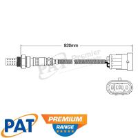 PAT Premium Oxygen Lambda Sensor Thumbnail