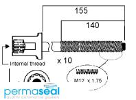Permaseal Cylinder Head Bolt Set Thumbnail