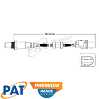 PAT Premium Oxygen Lambda Sensor Thumbnail
