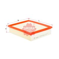 Sakura Engine Air Filter (Cross Ref: FA3705, A-6518, Ryco A1434, Wesfil WA970) Thumbnail