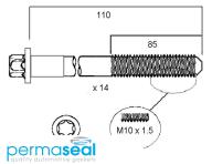 Permaseal Cylinder Head Bolt Set Thumbnail