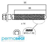 Permaseal Cylinder Head Bolt Set Thumbnail