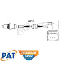 PAT Premium Oxygen Lambda Sensor Thumbnail