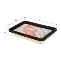 Sakura Air Filter - Cross Reference FA3177, A-1717, Ryco A1206 Thumbnail