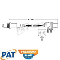 PAT Premium Oxygen Lambda Sensor Thumbnail