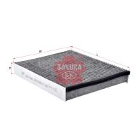 Sakura Cabin Air Filter Carbon Activated Panel Element Thumbnail
