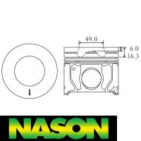 Nason Piston & Pin Set Thumbnail