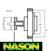 Nason Fan Clutch Thumbnail
