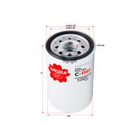 Sakura Heavy Duty Spin-On Engine Oil Filter  Interchangeable with Ryco Z475 Isuzu 8-94396375-0 Thumbnail
