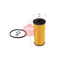 Sakura Ecological Oil Filter Element (Cross Ref: Ryco R2697P, Isuzu 8-98018858-0) Thumbnail