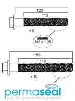 Permaseal Cylinder Head Bolt Set Thumbnail