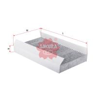 Sakura Activated Carbon Cabin Air Filter for Jaguar and Land Rover Thumbnail