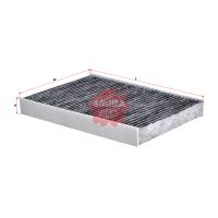 Sakura Cabin Air Filter  Paper Framed with Activated Charcoal Thumbnail