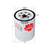 Sakura Full Flow Spin-On Oil Filter Thumbnail