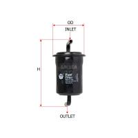 Sakura Fuel Filter  In-Line Metal Body Thumbnail