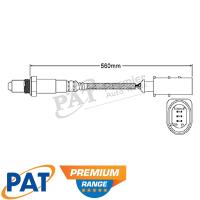 PAT Premium Oxygen Lambda Sensor Thumbnail