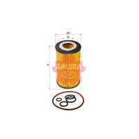 Sakura Oil Filter - Replaces 11218-00009 R2682P Thumbnail