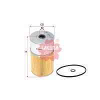 Sakura Heavy Duty Engine Oil Filter Element (Replaces ME034605, R2495P) Thumbnail