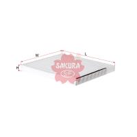Sakura Car Cabin Air Filter Paper Framed OEM Quality Thumbnail