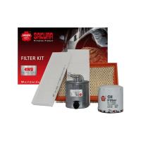 Sakura 4WD Filter Service Kit (Cross Reference Ryco RSK12C) Thumbnail