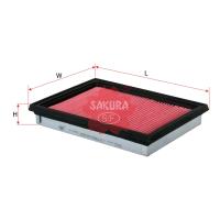 Sakura Air Filter - Fits FA3615, A-1833, A1266 Thumbnail