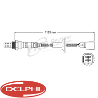 Delphi Oxygen Lambda Sensor Thumbnail