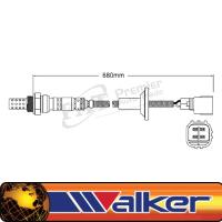 Walker Oxygen Lambda Sensor Thumbnail