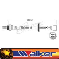 Walker Oxygen Lambda Sensor Thumbnail