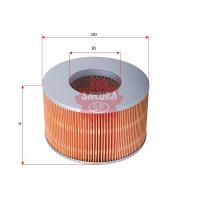 Sakura Air Filter (Cross Ref: FA3017, A1402, WA1004) Thumbnail