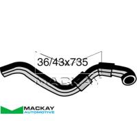 Mackay Radiator Lower Hose for Toyota Landcruiser BJ73R 3.4L I4 Diesel Thumbnail