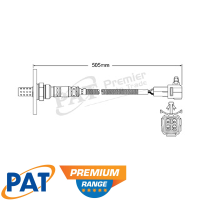 PAT Premium Oxygen Lambda Sensor Thumbnail