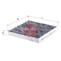 Sakura Carbon Activated Cabin Air Filter Thumbnail