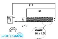 Permaseal Cylinder Head Bolt Set Thumbnail