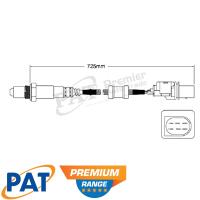 PAT Premium Oxygen Lambda Sensor Thumbnail